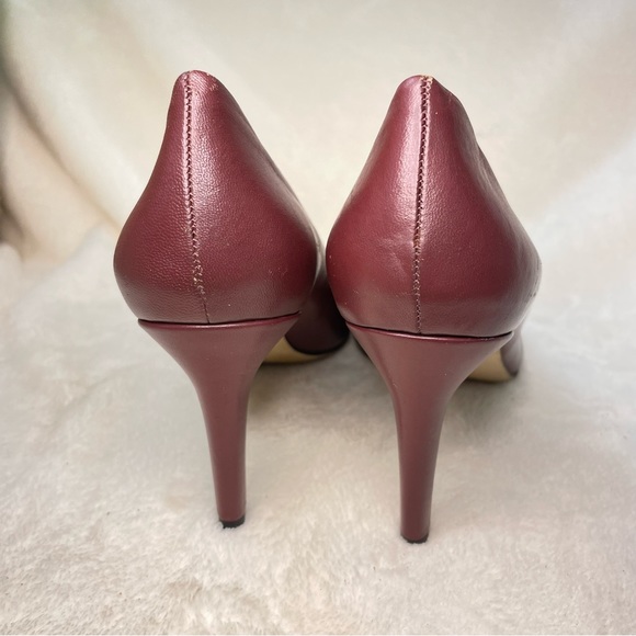 BRUNO MAGLI Telma pump 10 US Nappa Leather Pointed Toe High Heel NWOT B 212 - Picture 6 of 11